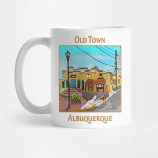 Store front in Old Town, Albuquerque New Mexico Mug